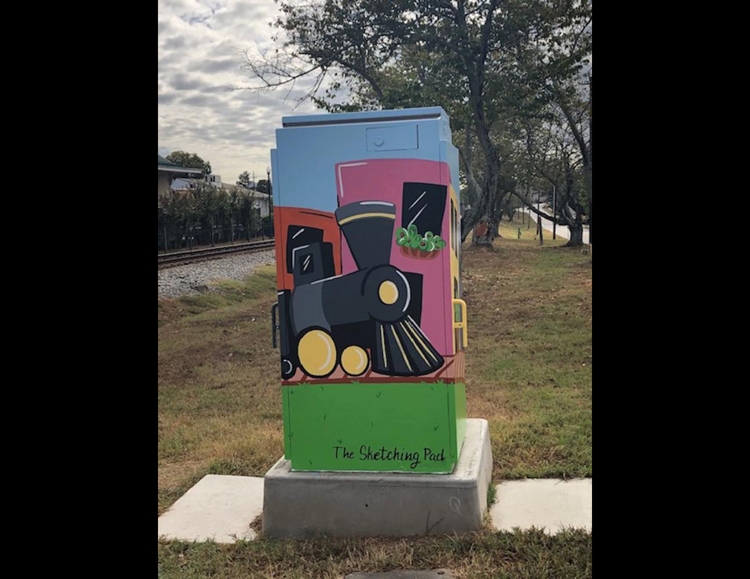 Rockdale Citizen Clipping: Beautiful Box Project transforms signal boxes
