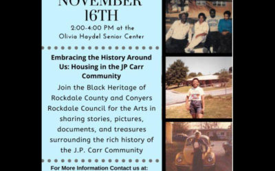 Rockdale Citizen Clipping: Embracing the History Around Us: Housing in the JP Carr Community