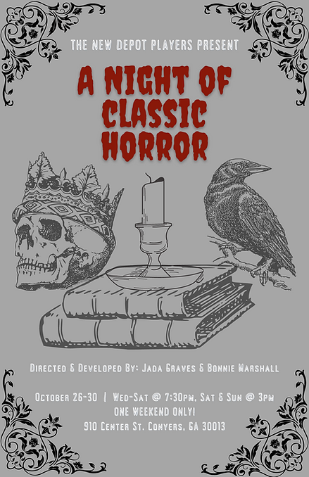 Night of Classic Horror Flyer