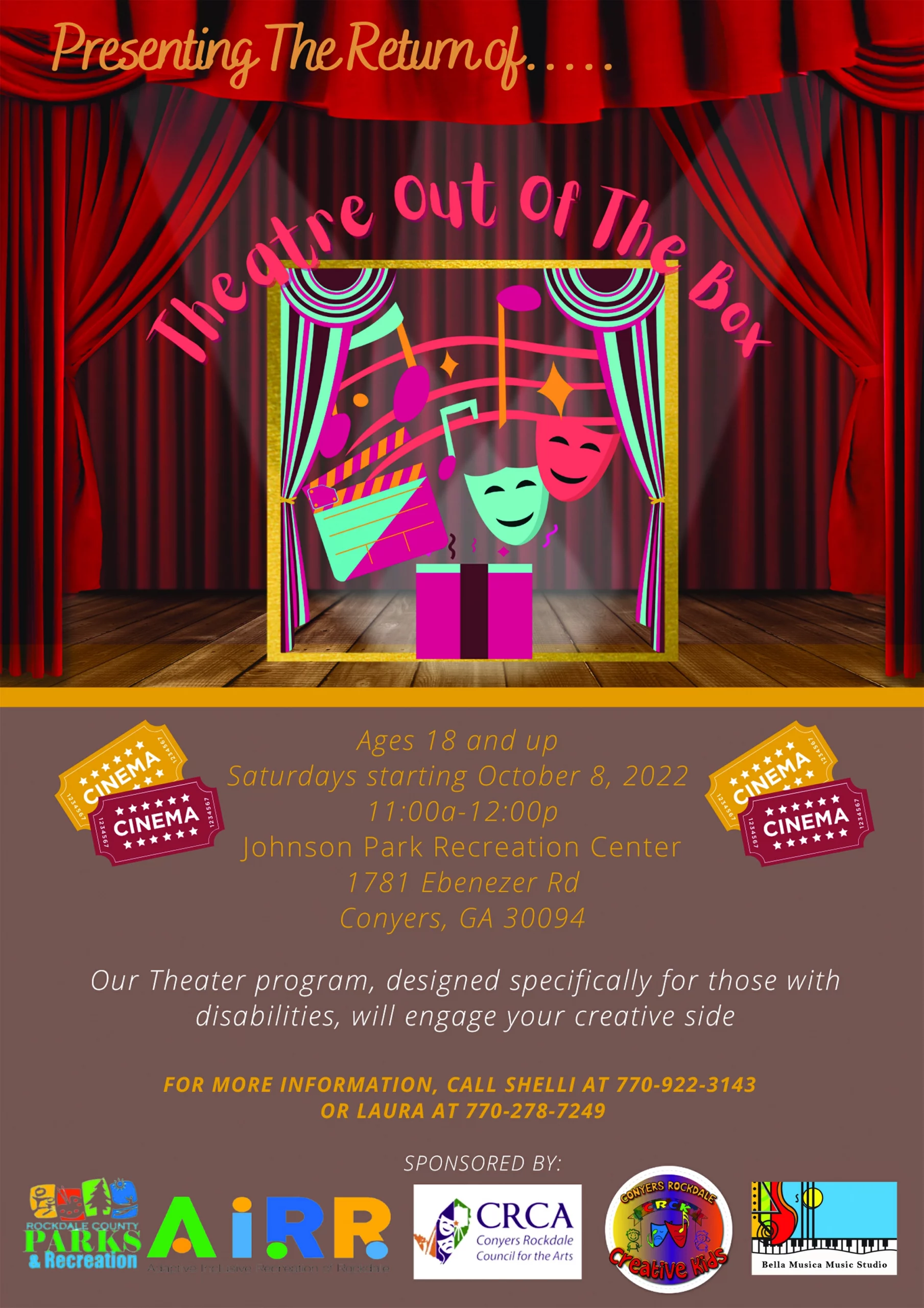 Theater Out of the Box Flyer