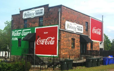 Rockdale Citizen Clipping: Vintage Signs Restored in Olde Town Conyers