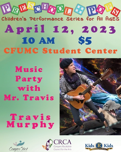 Music Party with Mr. Travis Advertisement