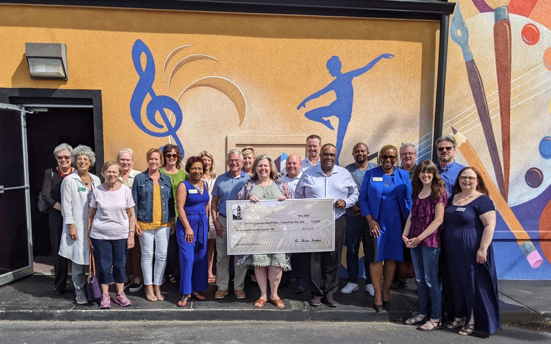 Rockdale Citizen Clipping: Conyers Rockdale Council for the Arts and Fox Theatre Institute host big check ceremony