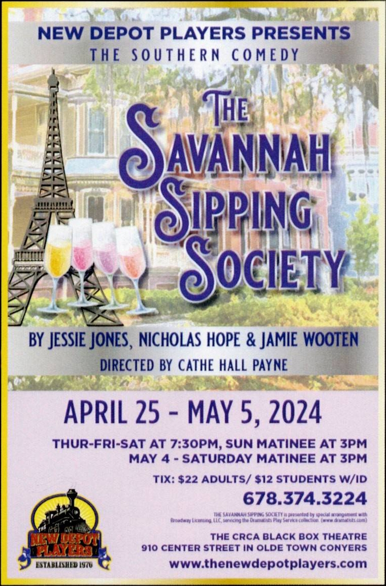 The Savannah Sipping Society Poster