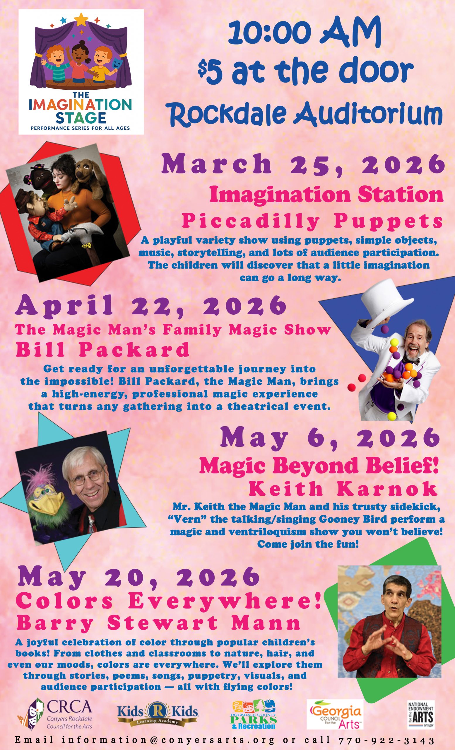 Imagination Stage 2026 Poster